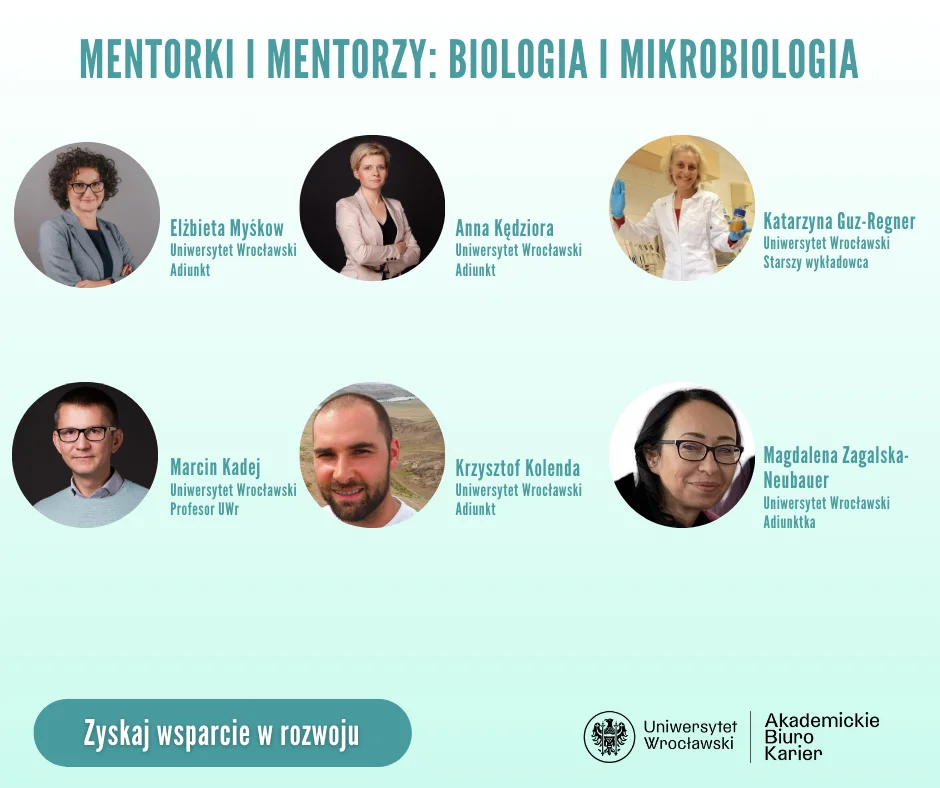 Mentorki i Mentorzy Biologia i Mikrobiologia