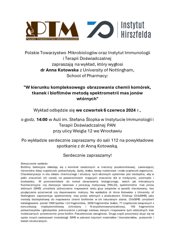 informacje o wykładzie