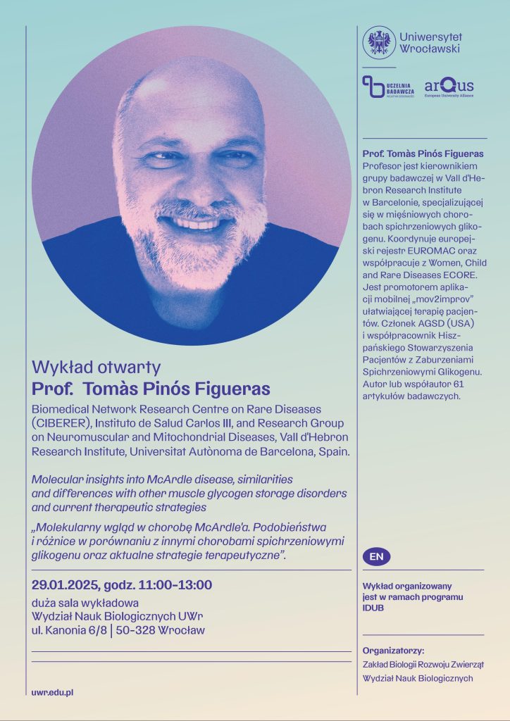Wykład Prof. Tomàs Pinós Figueras